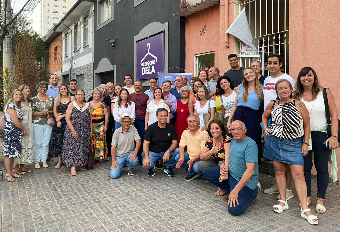 Inauguração da nova Sede da Lar Sama, na Vila Romana, Lapa! Tivemos a presença dos monitores e da diretoria.